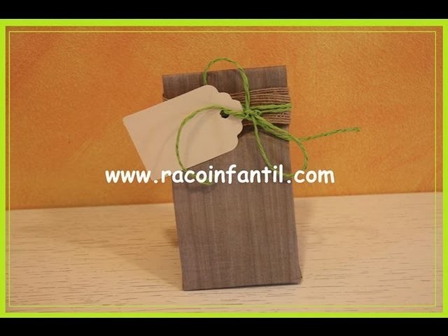 Ideas para decorar bolsas de papel: Parte I (www.racoinfantil.com)