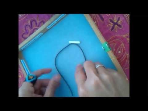 Nudo Franciscano Simple (Con guía) - Aguamarina Abalorios