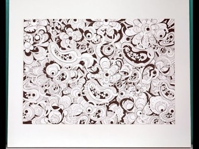 Tecnica de Zentangle - Mandala - Stencil - Conny Mellien Becker