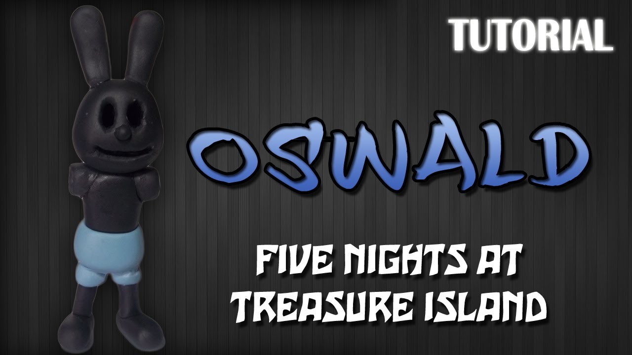 Tutorial Oswald en Porcelana Fria | FNaTI | How to make a Oswald with Cold Porcelain