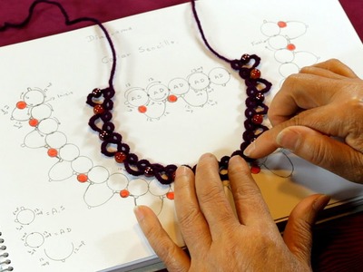 FRIVOLITE BASICO LECCION 8: COLLAR SENCILLO