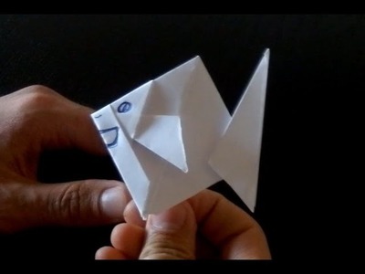 Pez de papel - Papiroflexia - Origami