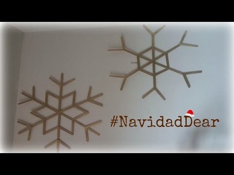 DIY: Copos de nieve | DearSophie