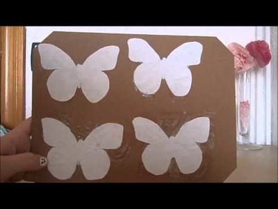 DIY  Decora tu habitación fácil y rápido con mariposas    ; )