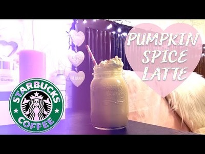 DIY: STARBUCKS PUMPKIN SPICE LATTE CASERO ♡♡ | AniPills