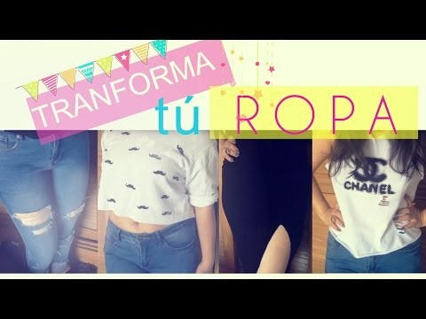 DIY: Transforma y recicla tu ropa del closeth ♥ Style ShareM