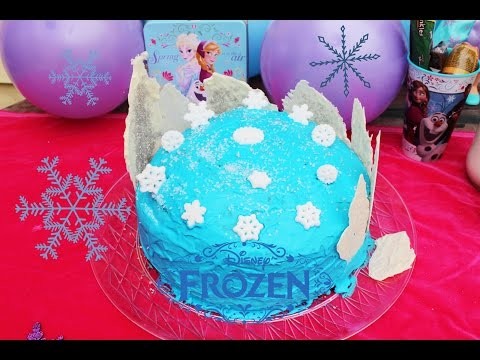Frozen fever|  pastel hecho en casa| homemade cake | frozen diy