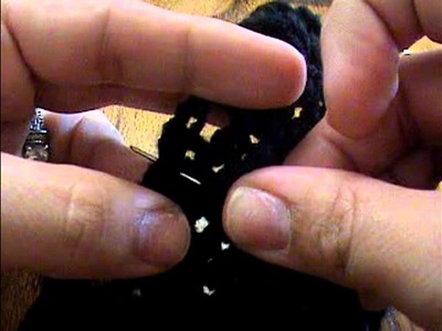 Banda con lazo a crochet