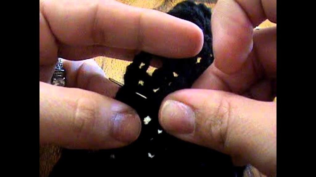 Banda con lazo a crochet