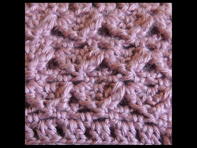 Crochet : Punto en Relieve Redondo # 2