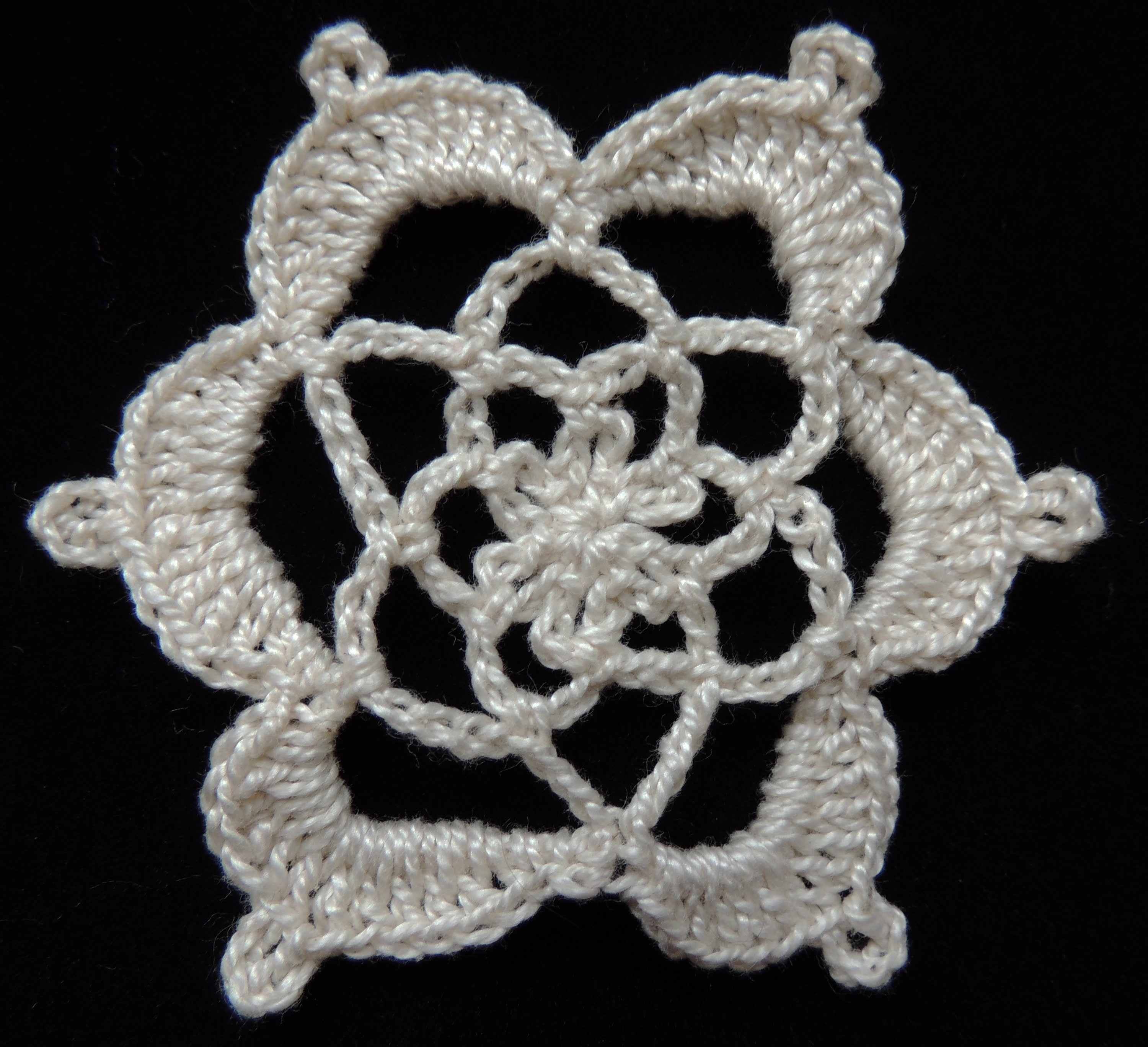 Flor en Crochet
