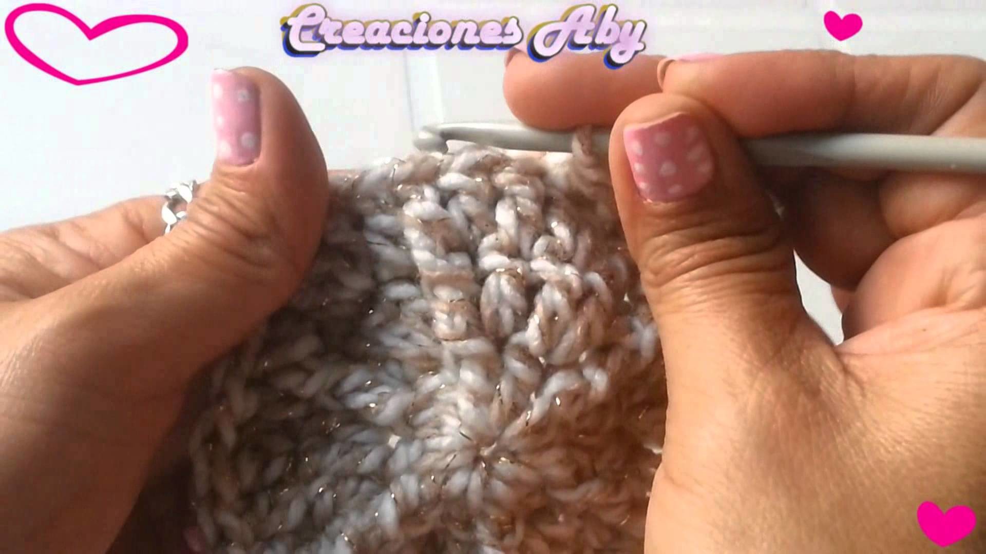 Gorra Baby a Crochet para Niña  2da  Parte (RECIEN NACIDO)