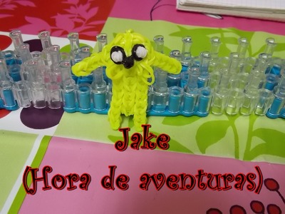 Jake de Hora de Aventuras con telar. Jake Adventure Time on rainbow loom