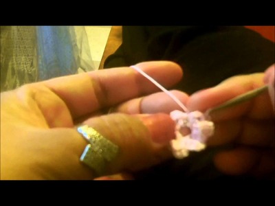 Linda pulsera con flores