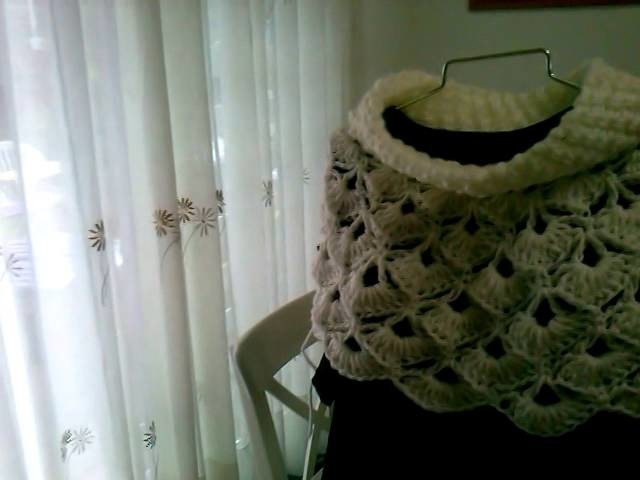 Poncho bufanda y capa