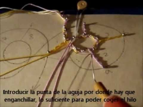 Bolillos - Fiandra a tres pares - Leccion 4 - Enganchillado