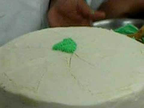 Decoración de un pastel