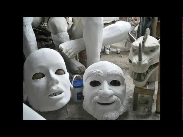 (Fernando Villareal) Proceso Elaboracion Carroza Carnaval Pasto