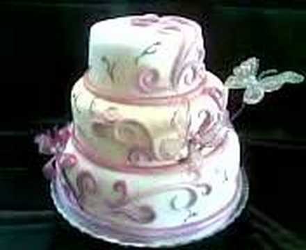 Pastel Mariposas Fondant