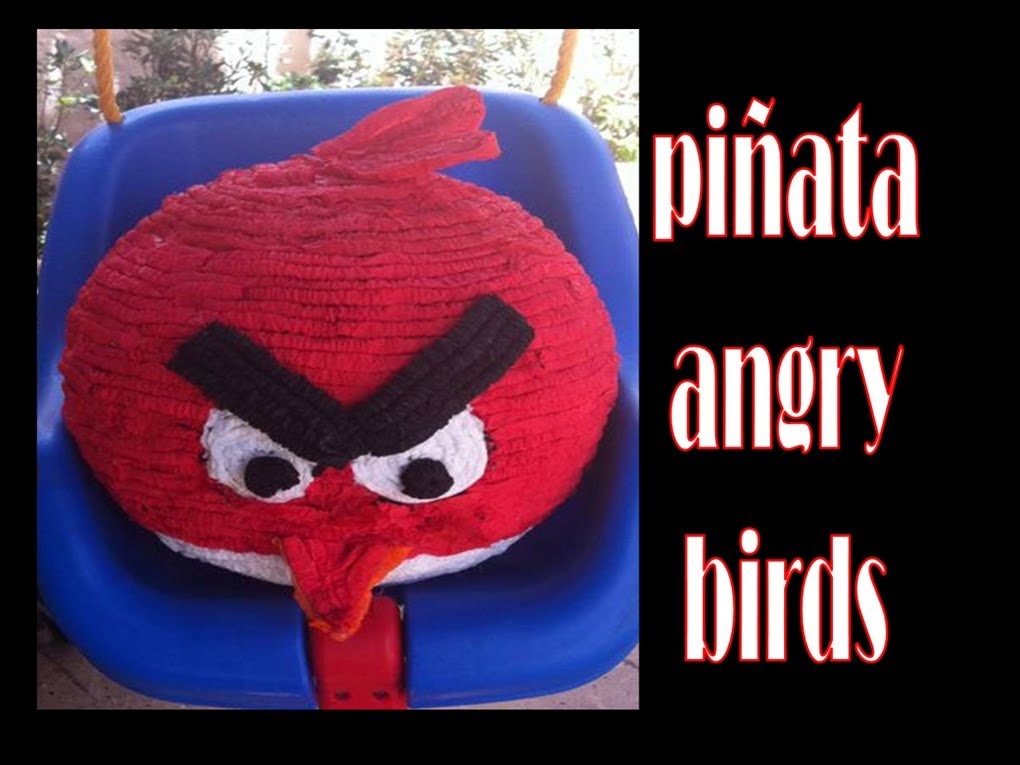 Piñata de angry birds