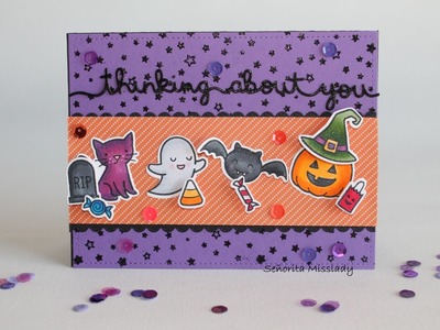 #7. Scrap & manualidades. "Halloween" card.