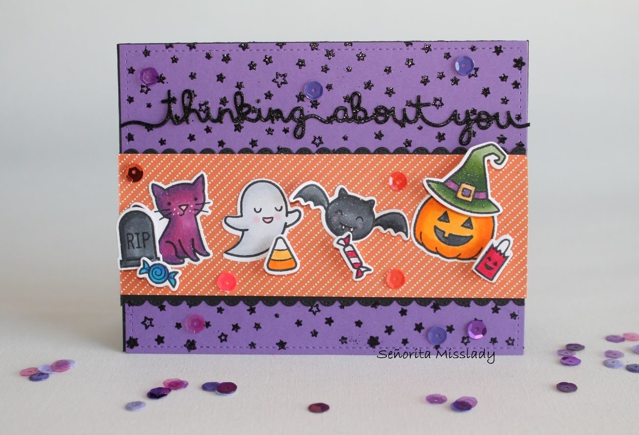 #7. Scrap & manualidades. "Halloween" card.