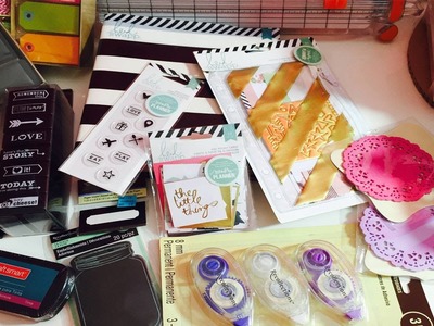 Compras de Manualidades.Scrapbooking.Craft Haul