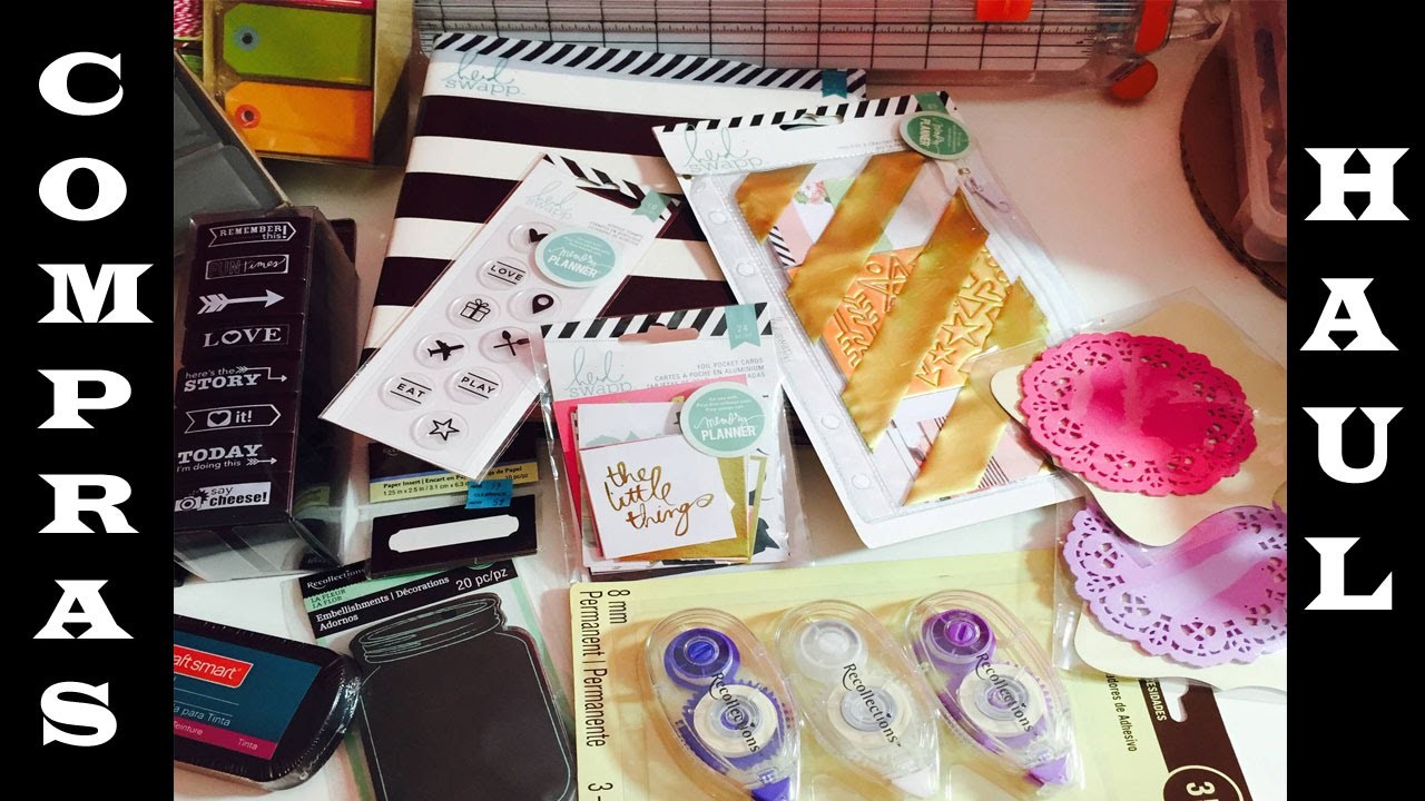 Compras de Manualidades.Scrapbooking.Craft Haul