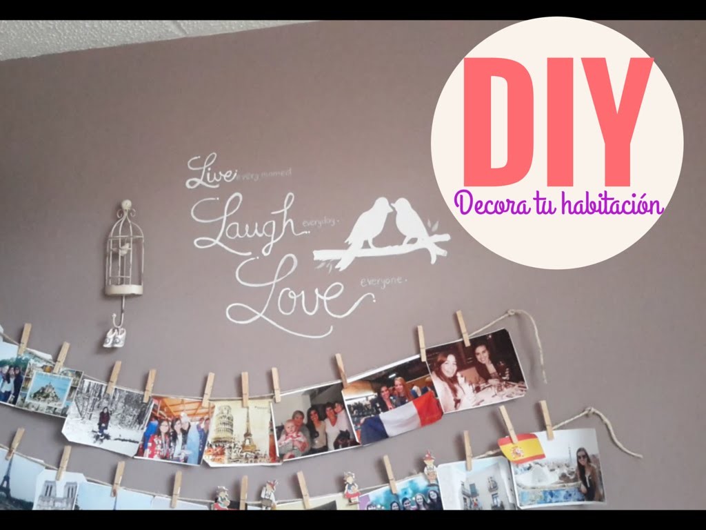 DIY Decora tu habitacion| DIY decora tu cuarto |Como decorar mi habitacion| FOTOS