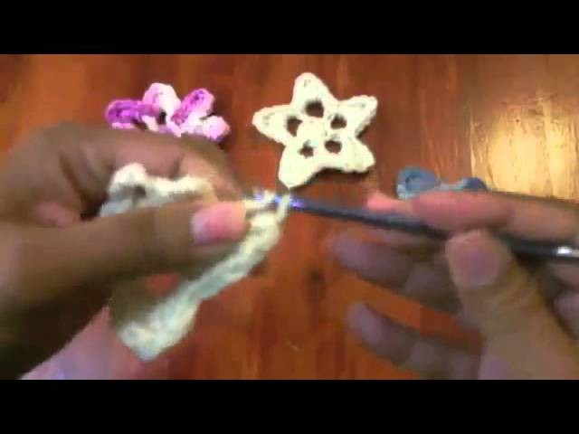 Estrella y Flor - Tutorial de tejido crochet