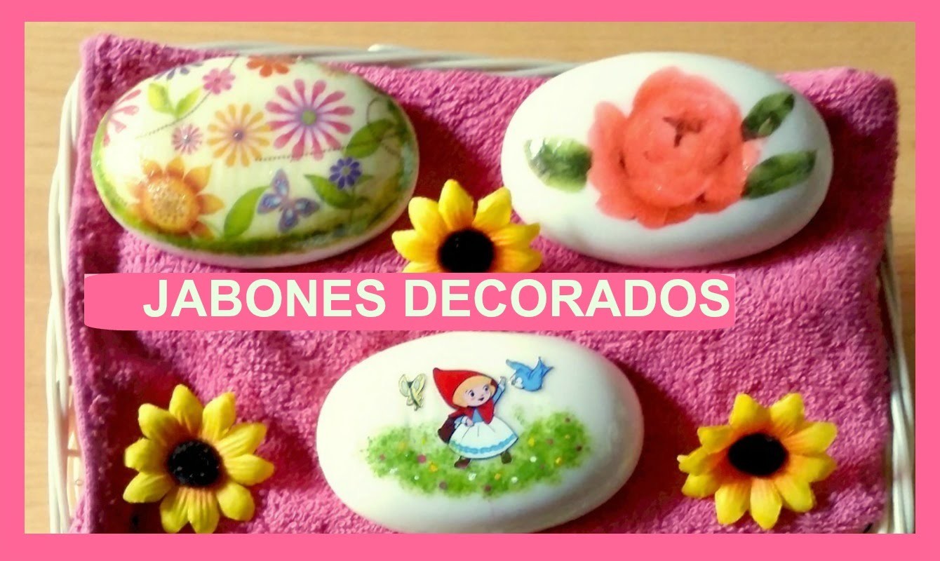 JABONES DECORADOS - MI ATELIER