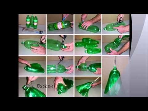 Manualidades con botellas de plástico recicladas
