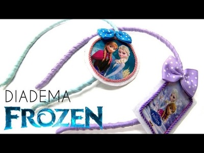 Manualidades - Diadema de Frozen