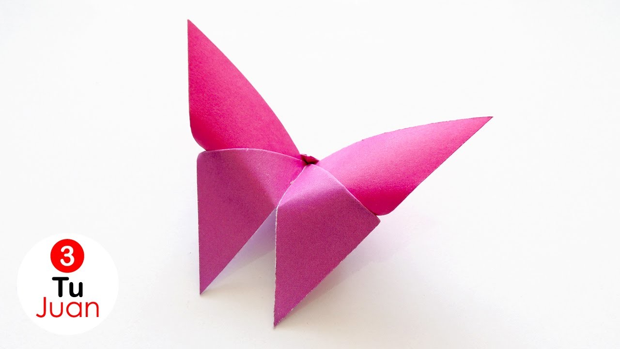 Mariposas de Papel - Origami | DIY - JuanTu3
