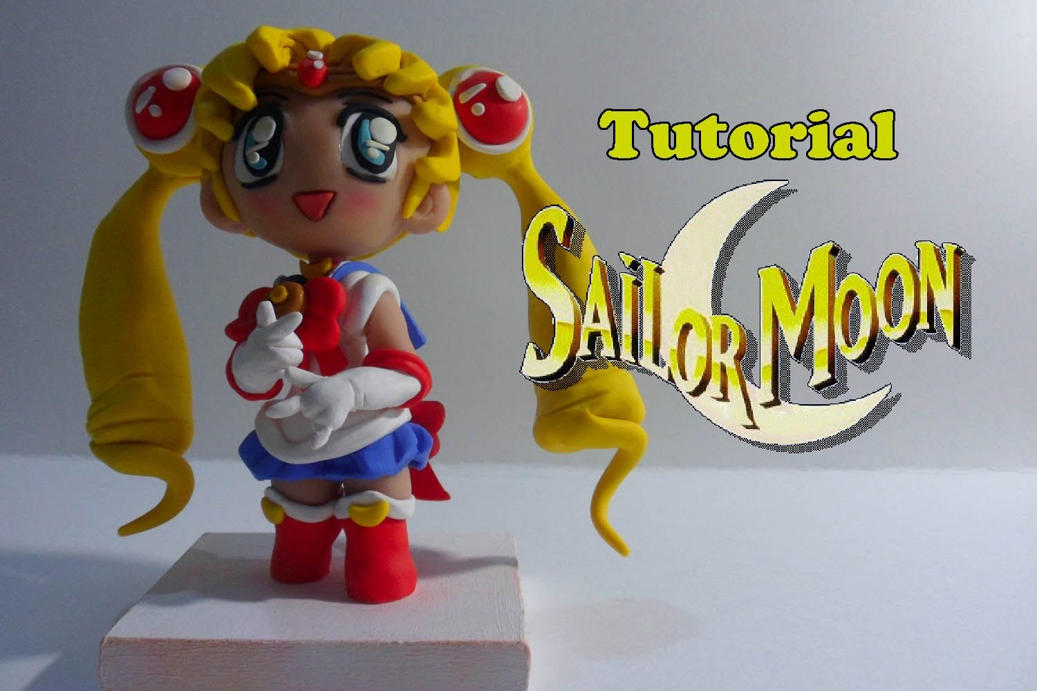 Sailor Moon Fimo. Polymer Clay. Plastilina. Porcelana fria.