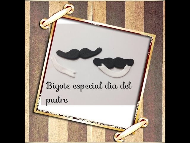 Tutorial Bigote i clay . Jumping , fimo.Moustache diy