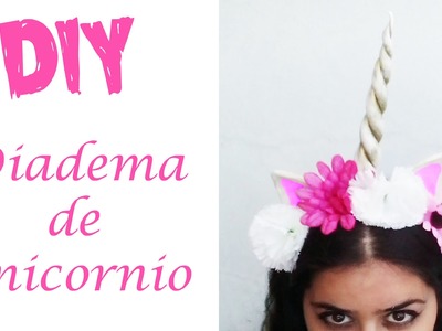 HALLOWEEN DIY ♥ Diadema de unicornio ♥