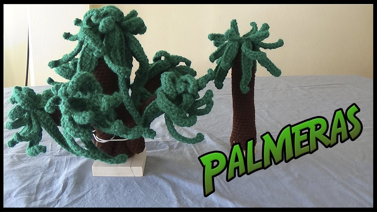 Palmeras a crochet