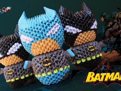 Batman 3D Origami | Pekeño ♥