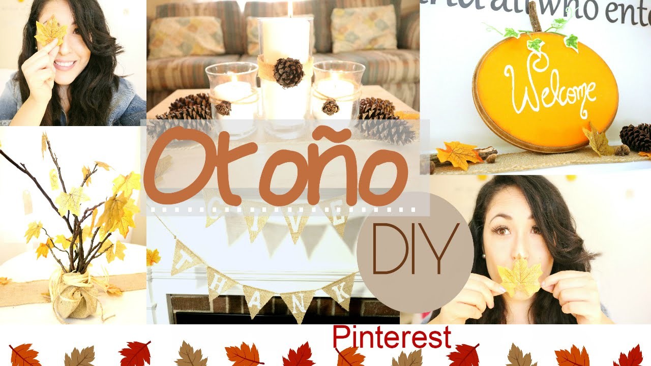 DIY Otoño  & Ideas Pinterest