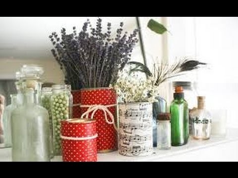 Manualidades con LATAS DE ATUN