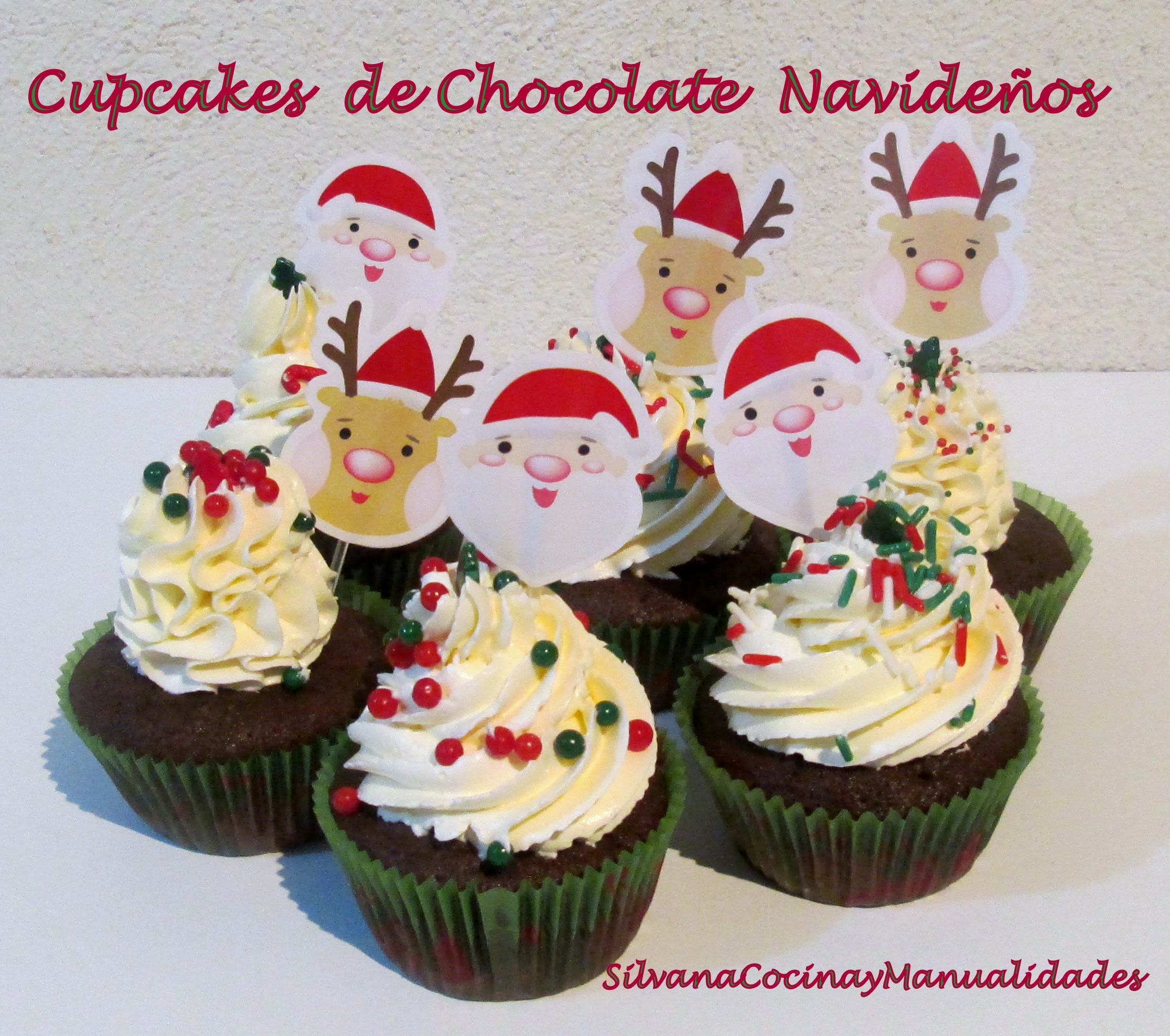 Receta: Cupcakes De Chocolate (Deliciosos Y Faciles) - Silvana Cocina Y Manualidades