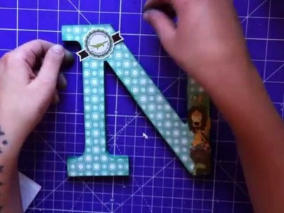 DIY LETRA DECORADA
