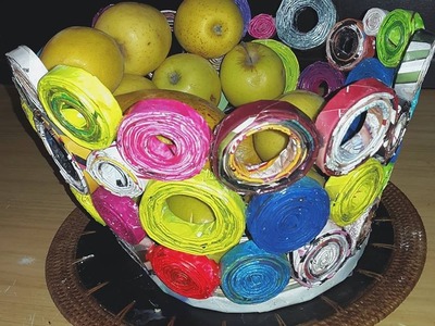 DIY reciclar revistas. Recycling magazines