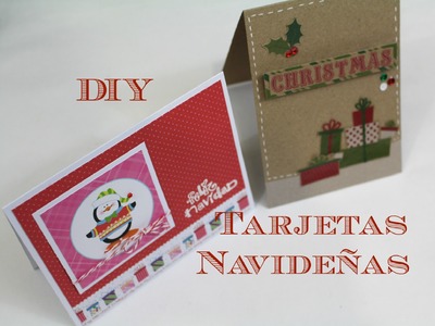 DIY Tarjetas Navideñas . . . DIY Christmas Cards