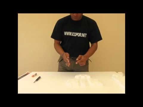 Icopor Redondeado de letras 12