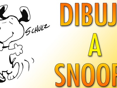 Tutorial: Como dibujar a Snoopy