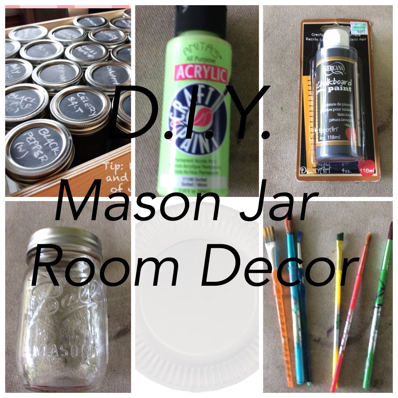 D.I.Y. Mason Jar