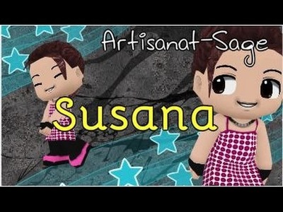 Decoración de nombres-SUSANA- DIY "caligrafía básica"