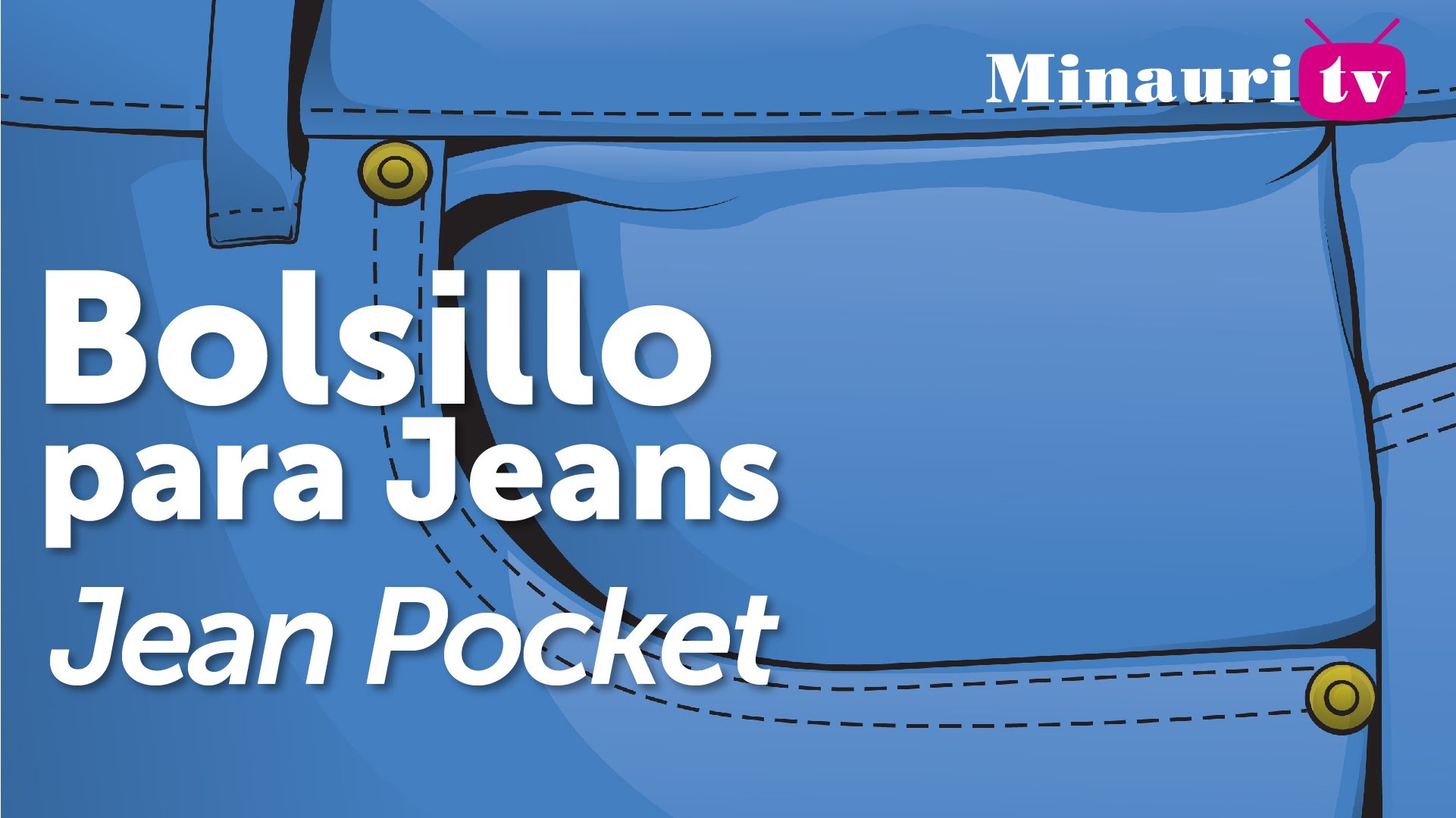 DIY - Bolsillo de Jean ( Jeans type pocket )